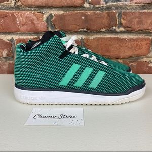 adidas mid trainers mens